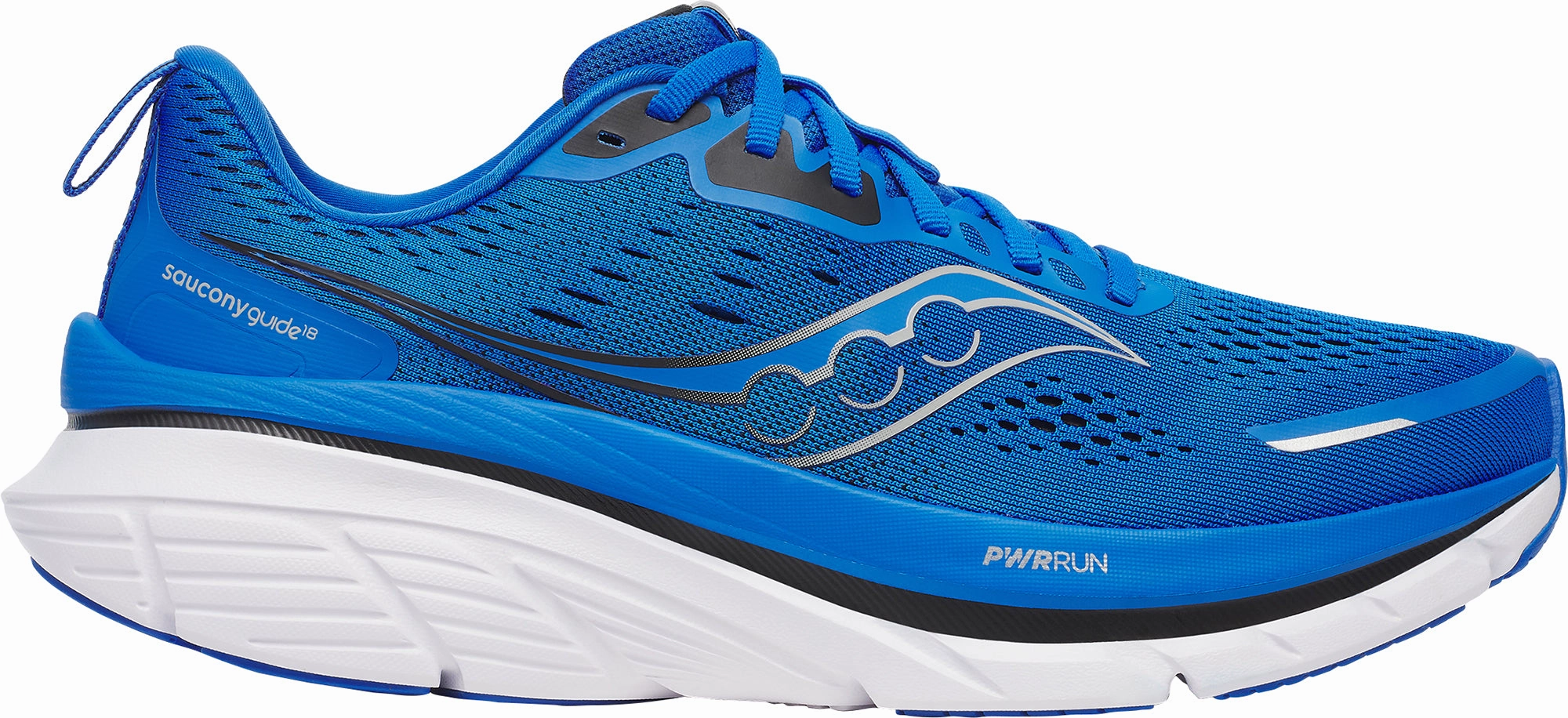 Shoes Saucony Saucony Guide 18 Mens Running Shoes - Blue