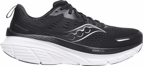 Shoes Saucony Saucony Guide 18 WIDE FIT Mens Running Shoes - Black