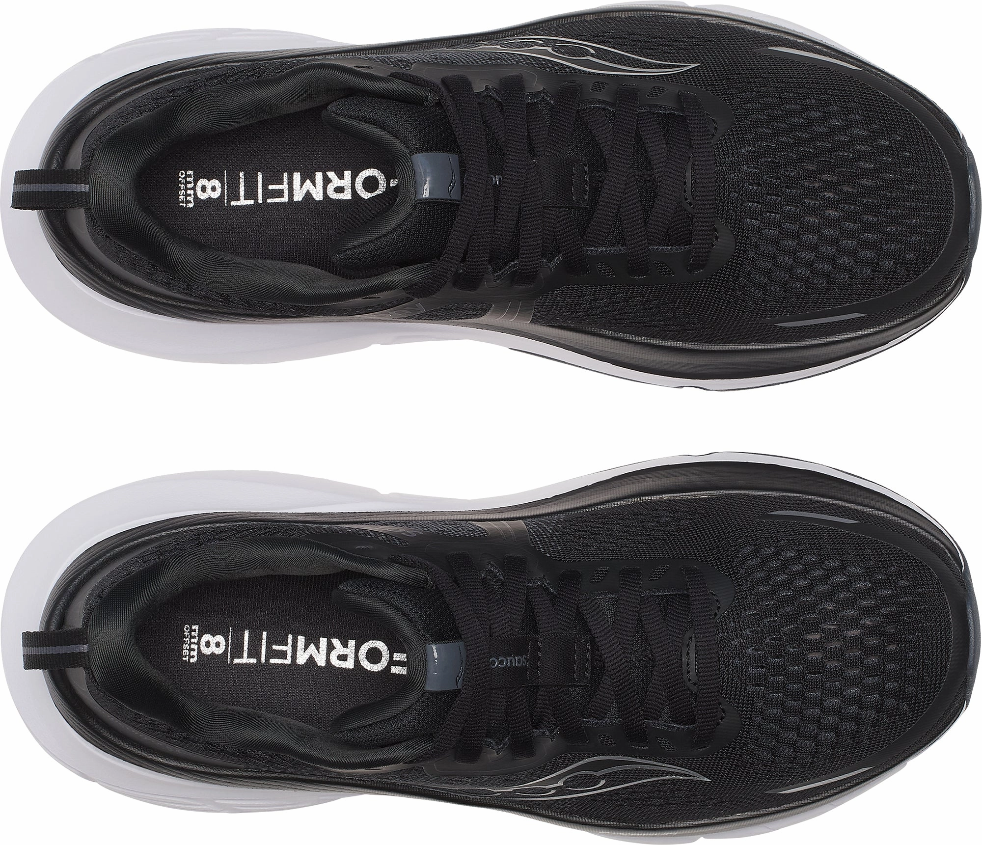 Shoes Saucony Saucony Guide 18 WIDE FIT Womens Running Shoes - Black