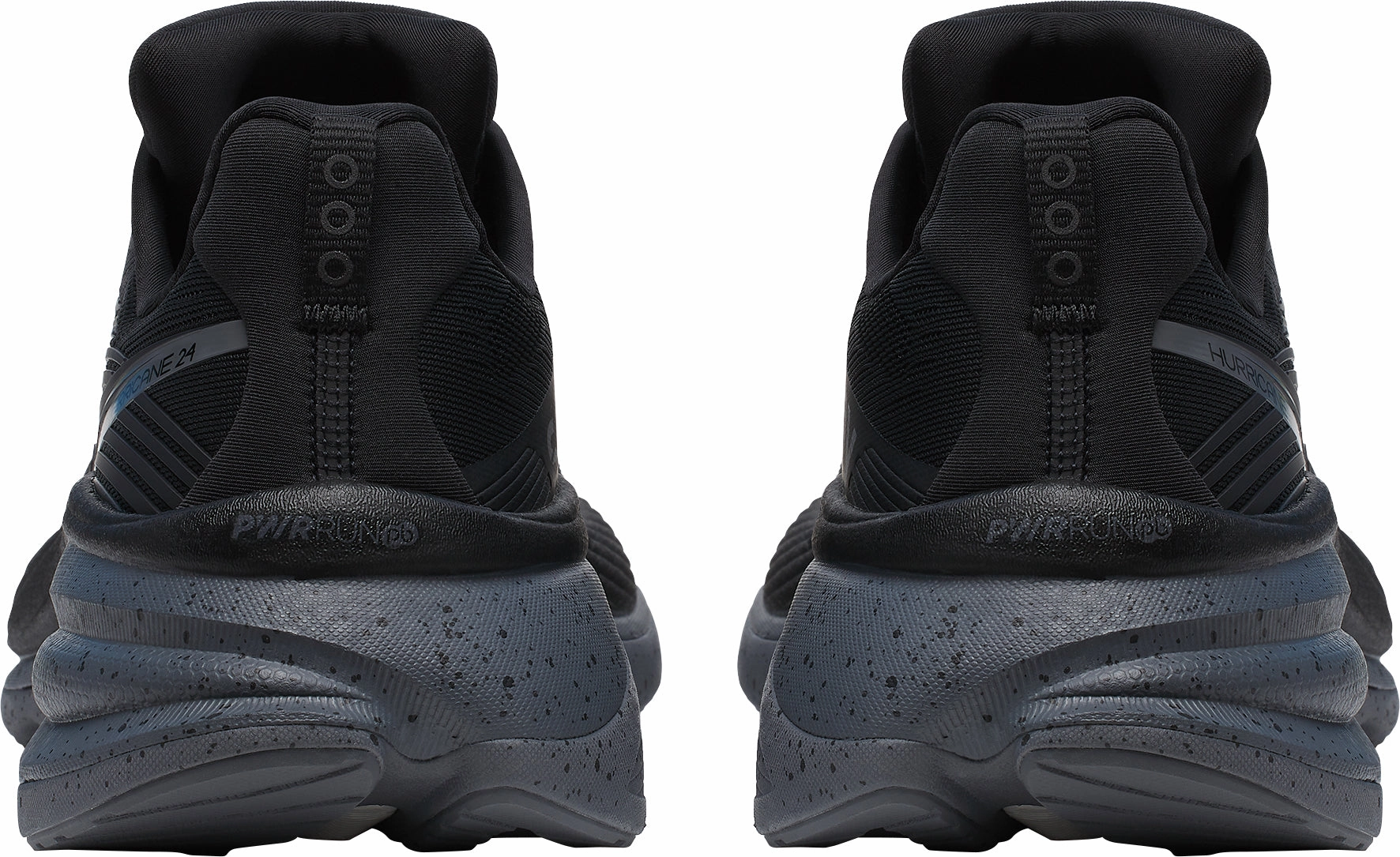 Shoes Saucony Saucony Hurricane 24 Mens Running Shoes - Black