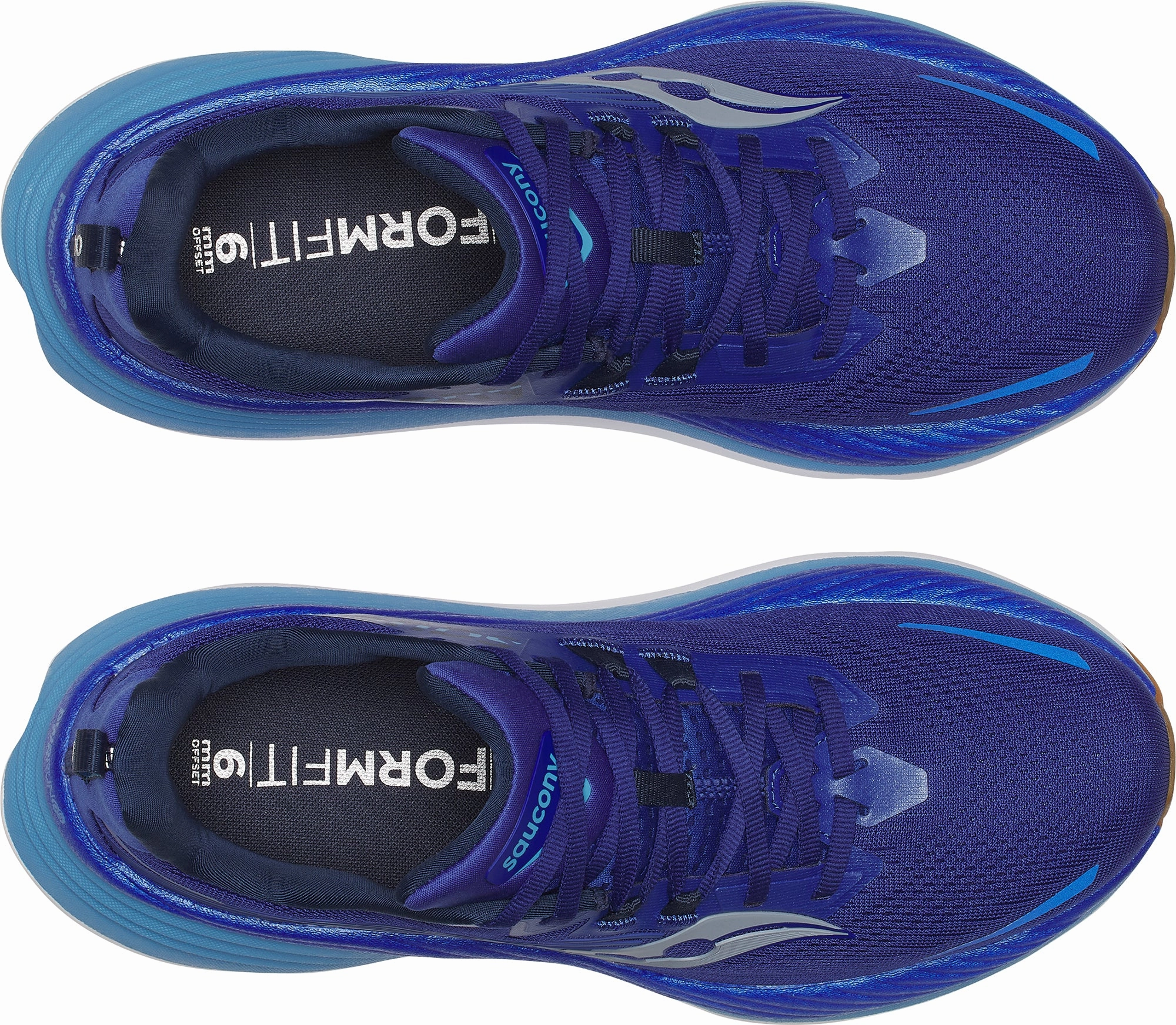 Shoes Saucony Saucony Hurricane 24 Mens Running Shoes - Blue
