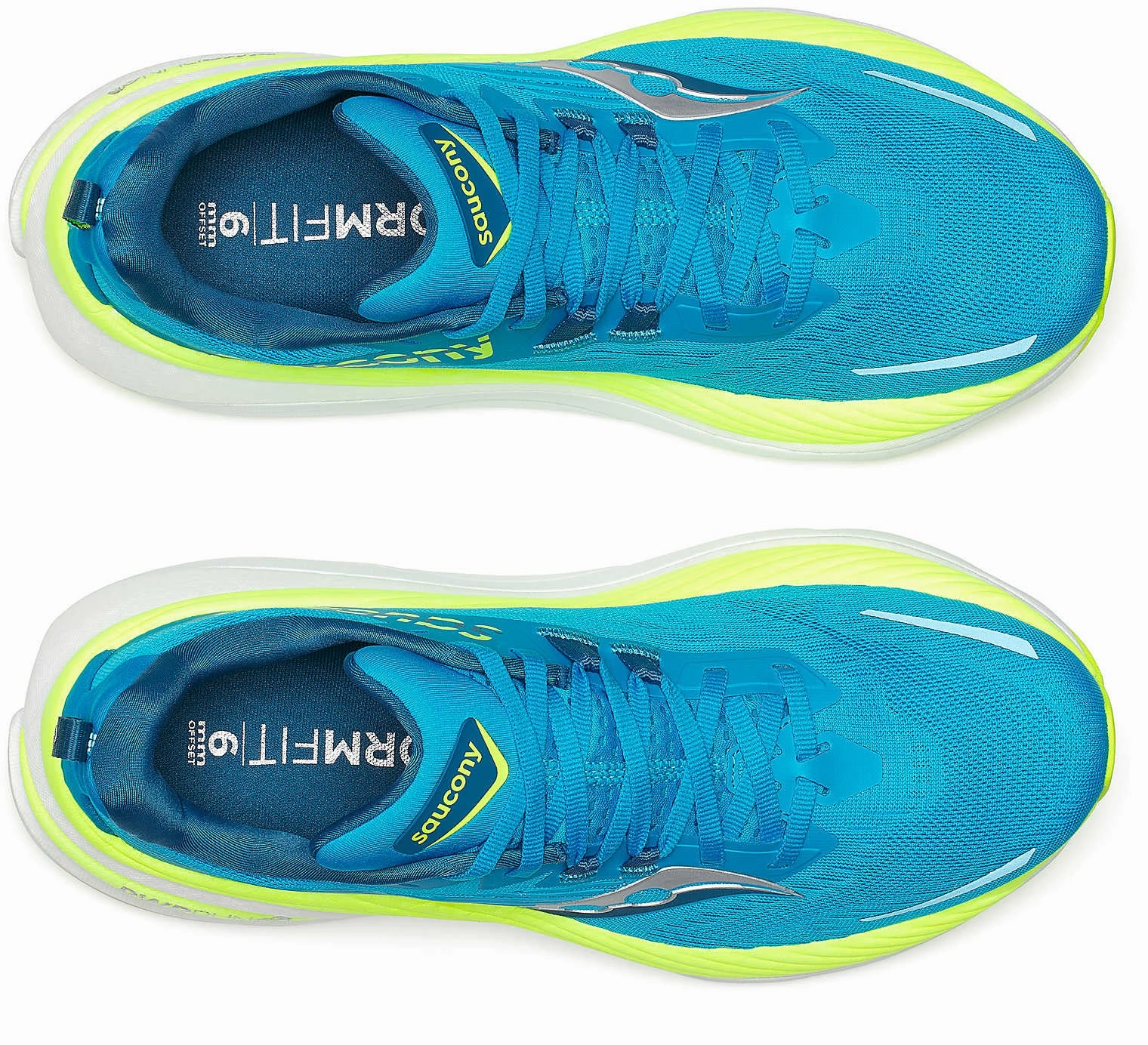 Shoes Saucony Saucony Hurricane 24 Mens Running Shoes - Blue