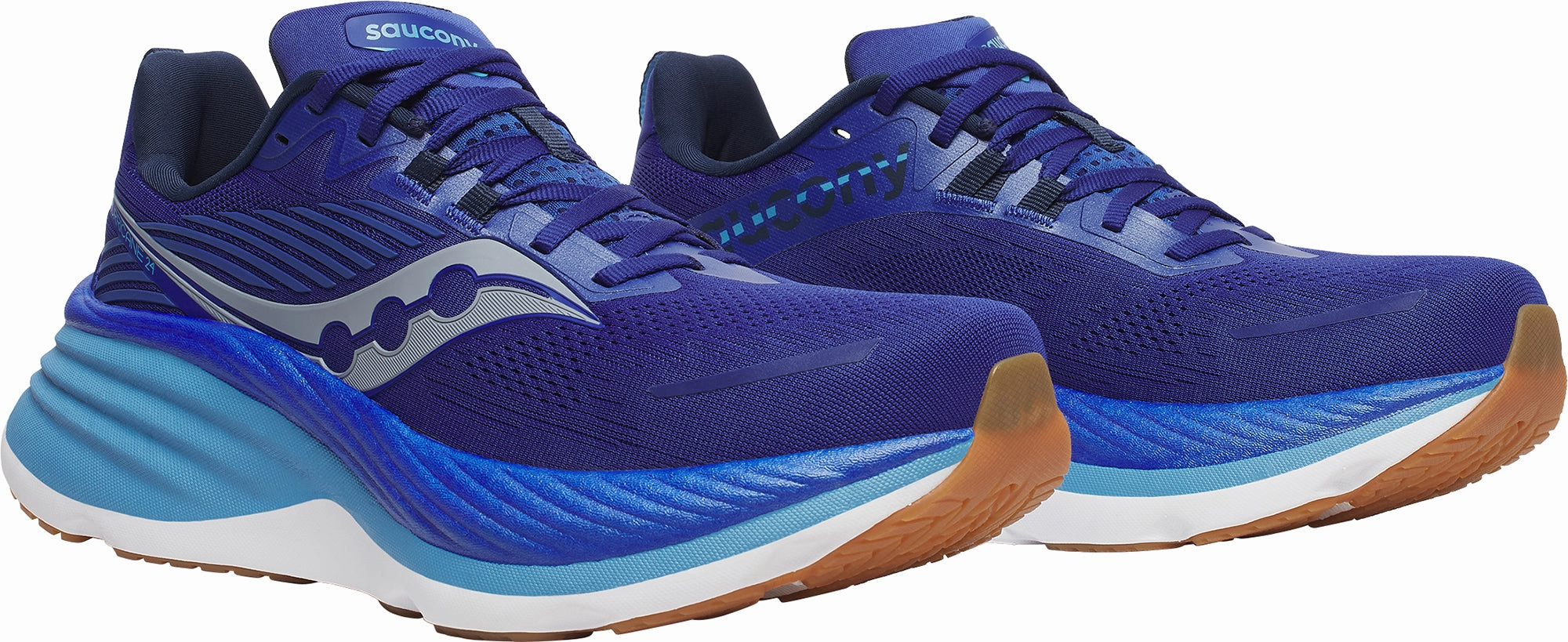 Shoes Saucony Saucony Hurricane 24 Mens Running Shoes - Blue