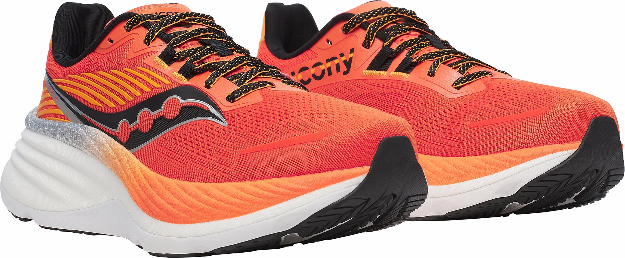 Shoes Saucony Saucony Hurricane 24 Mens Running Shoes - Orange