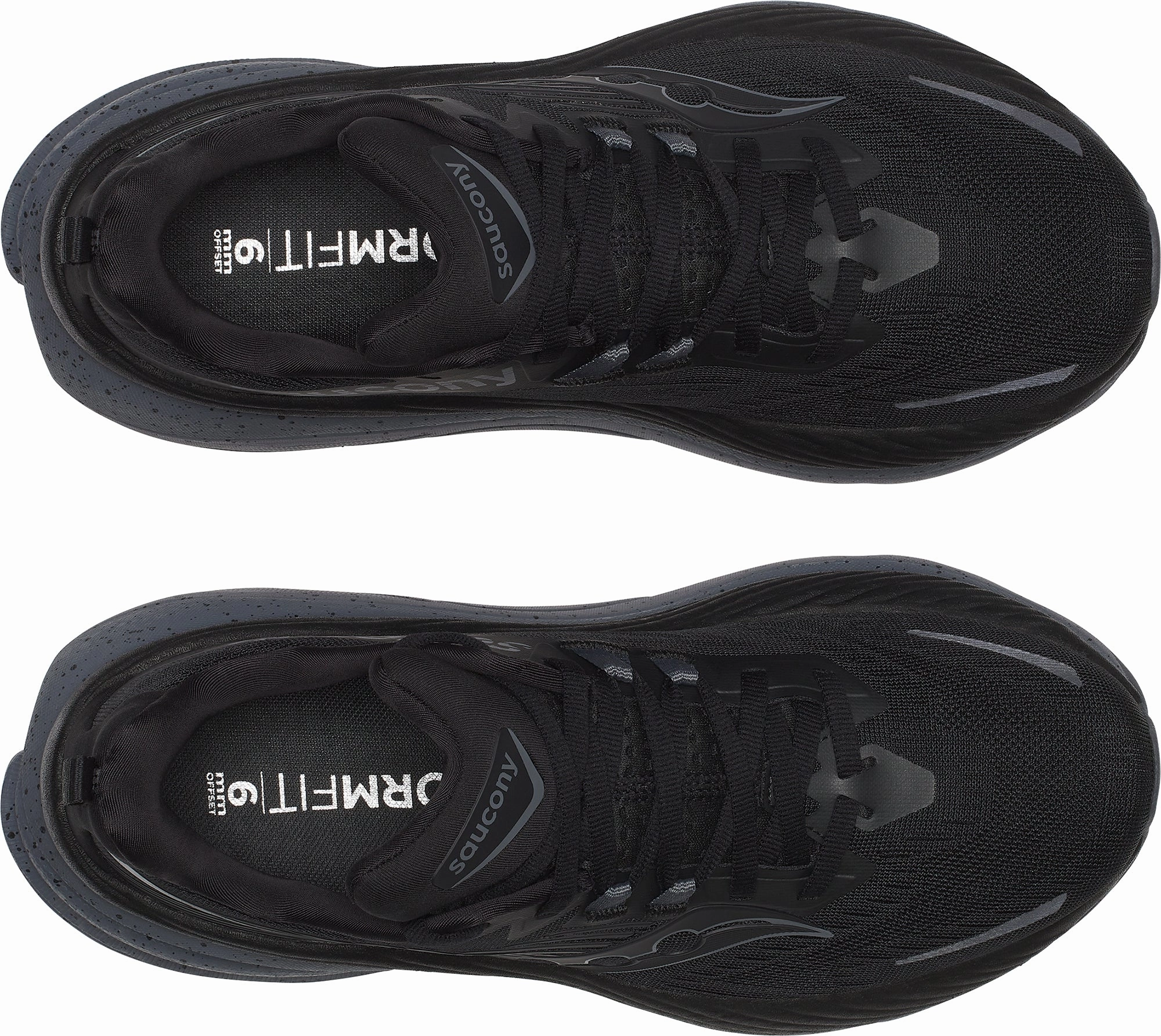 Shoes Saucony Saucony Hurricane 24 Womens Running Shoes - Black