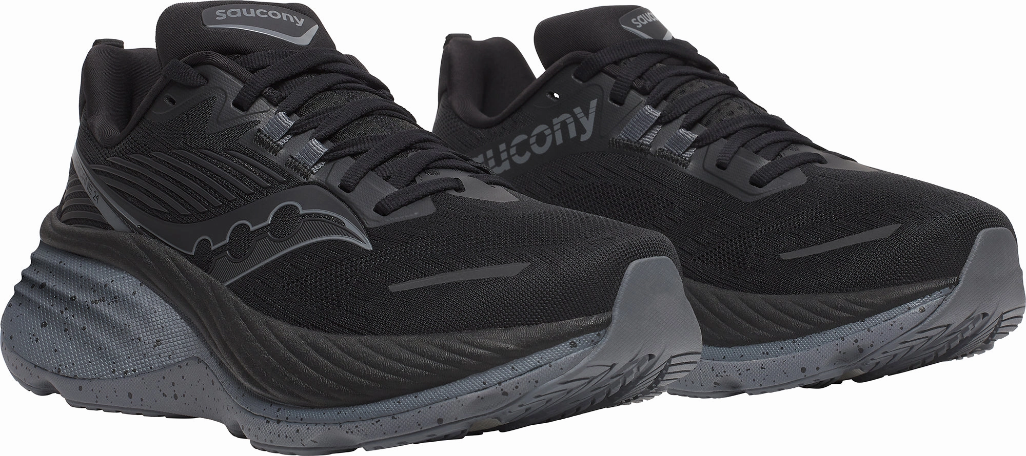 Shoes Saucony Saucony Hurricane 24 Womens Running Shoes - Black