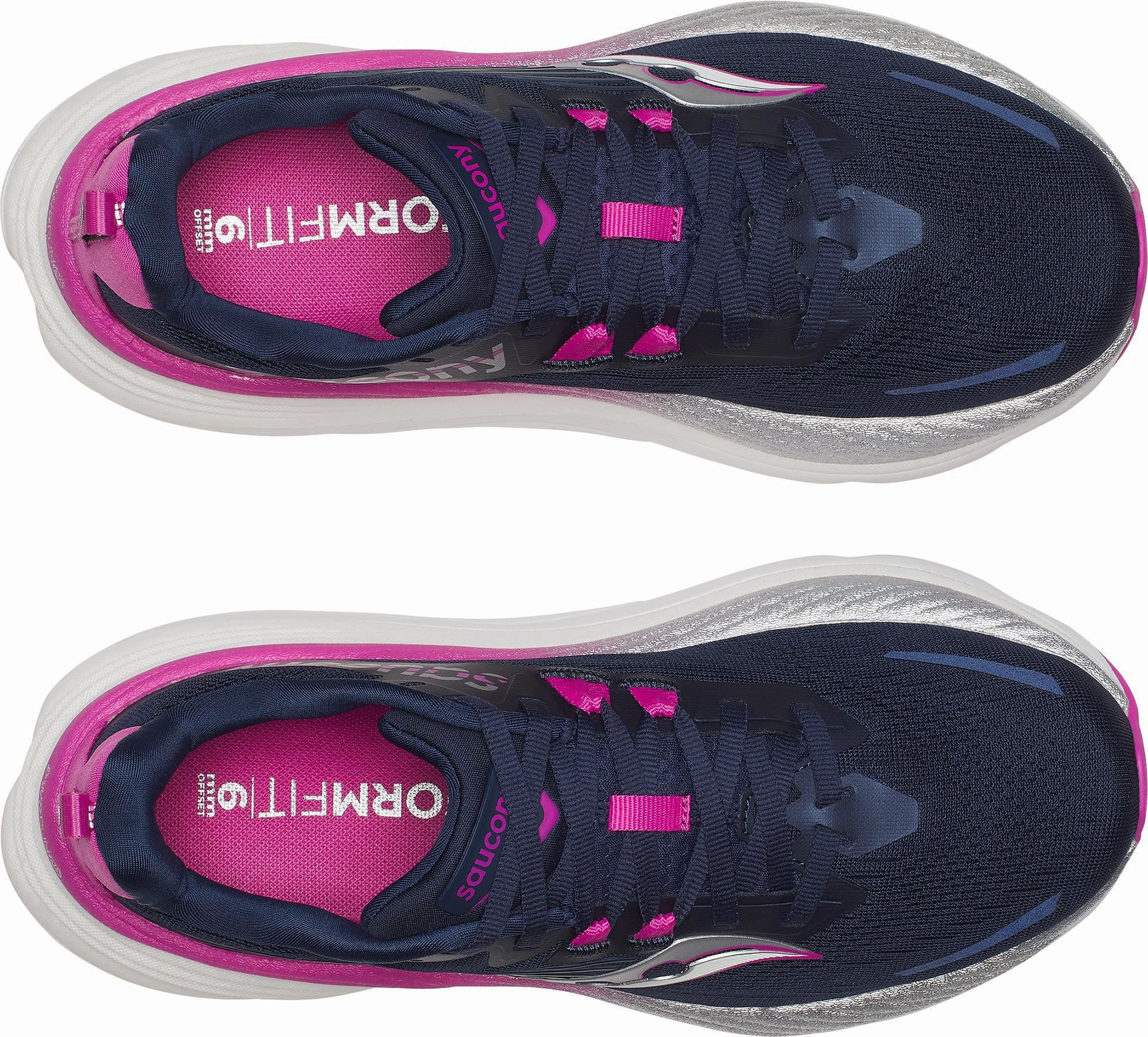 Shoes Saucony Saucony Hurricane 24 Womens Running Shoes - Blue