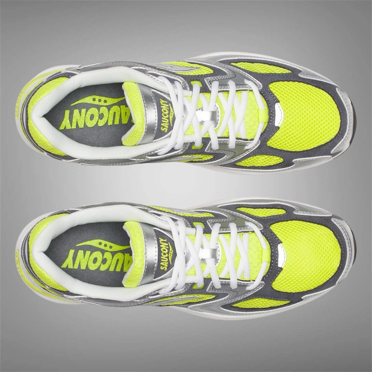 Shoes Saucony Saucony Mens Grid Jazz 9 S70899-8 Yellow Silver