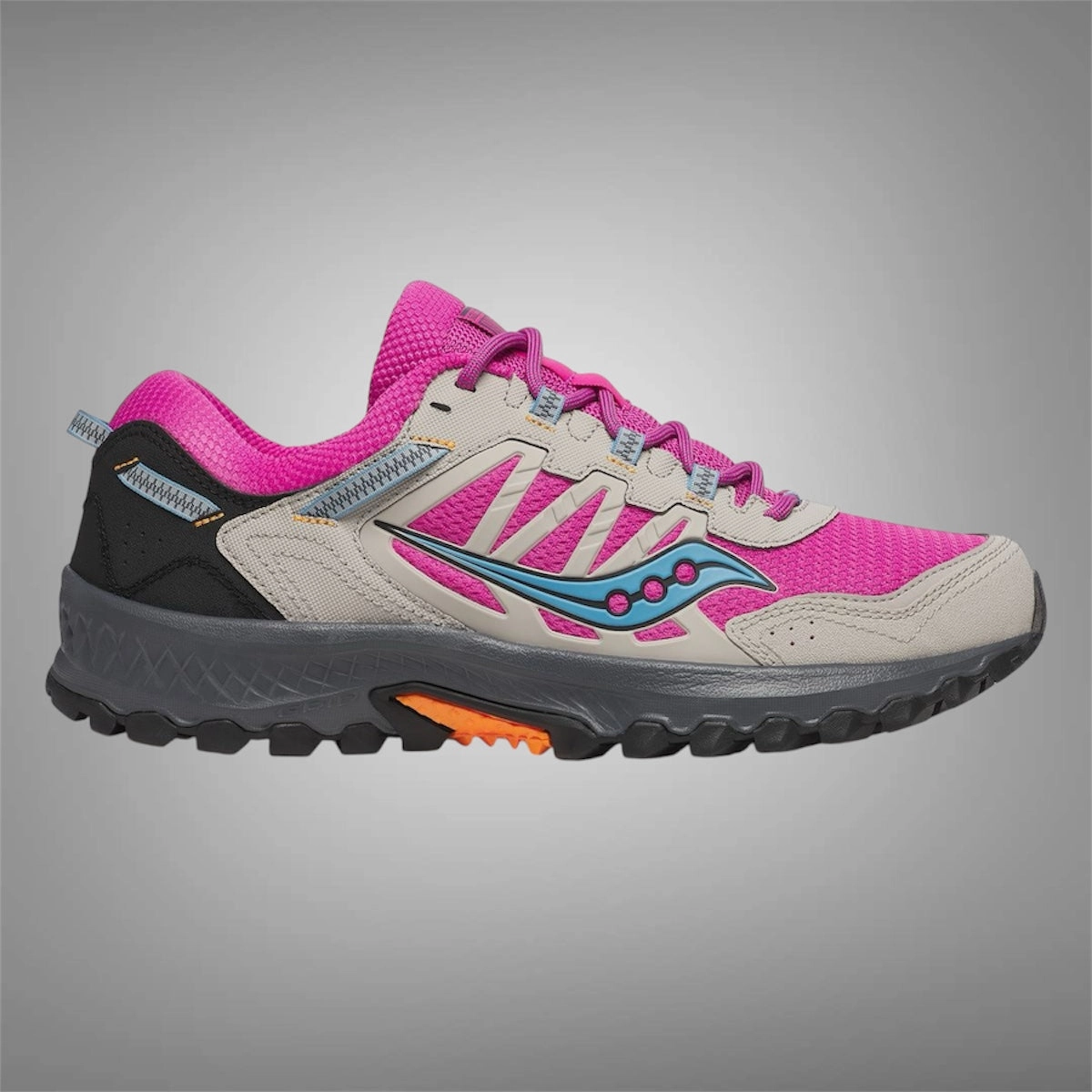 Shoes Saucony Saucony Mens Grid Peak S70814-13 Fuchsia Dove
