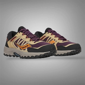 Shoes Saucony Saucony Mens Grid Peak S70814-7 khaki Purple