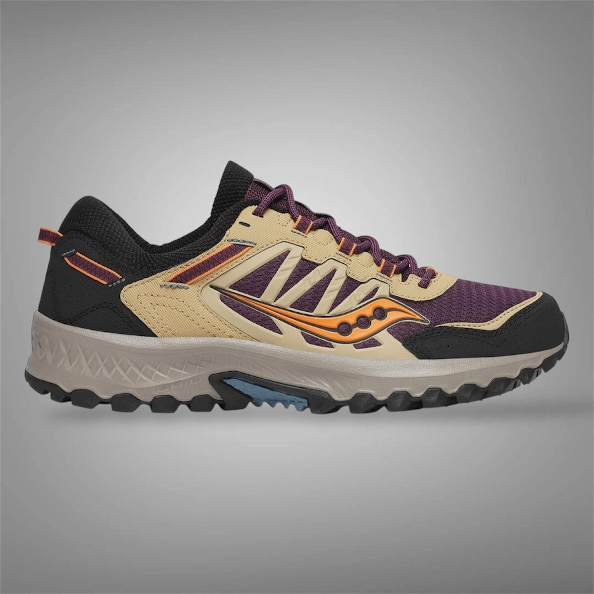 Shoes Saucony Saucony Mens Grid Peak S70814-7 khaki Purple
