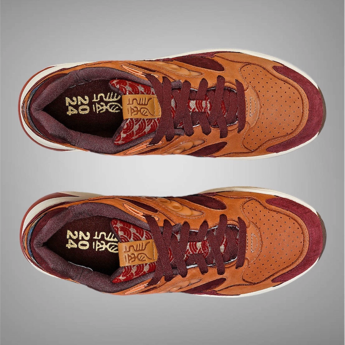 Shoes Saucony Saucony Mens Grid Shadow 2 S70808-1 Rust