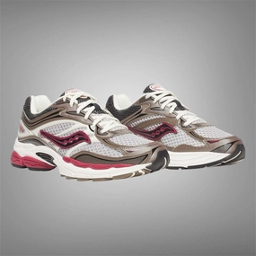 Shoes Saucony Saucony Mens Progrid Omni 9 Brown Red
