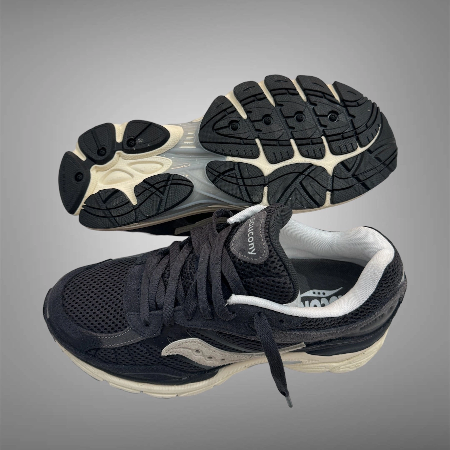 Shoes Saucony Saucony Mens Progrid omni 9 premium vintage black