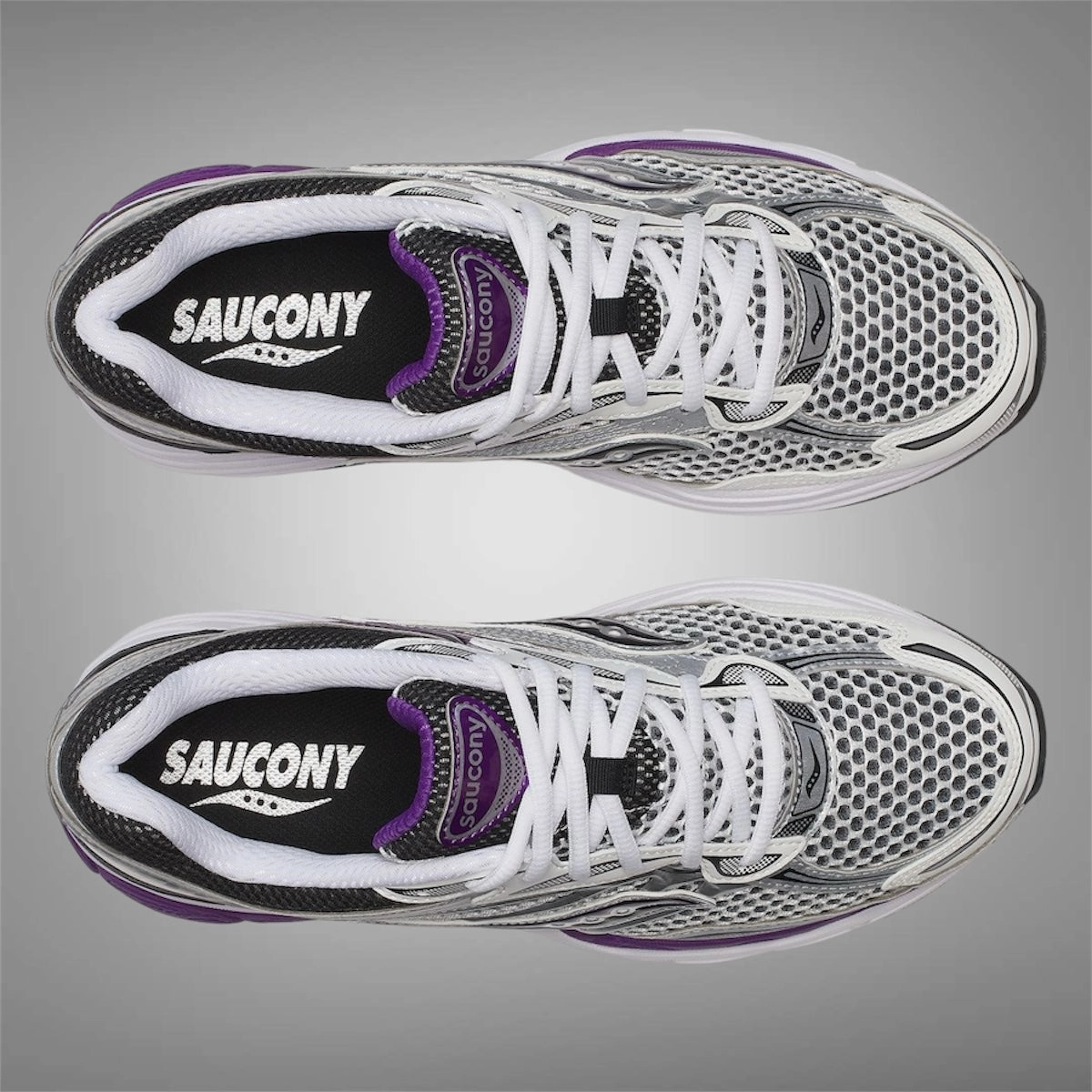 Shoes Saucony Saucony Mens Progrid OMNI 9 S70739-10 Silver Purple