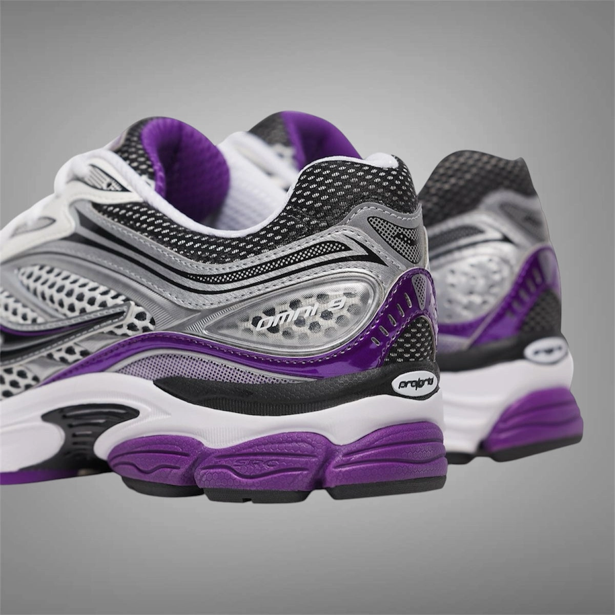 Shoes Saucony Saucony Mens Progrid OMNI 9 S70739-10 Silver Purple