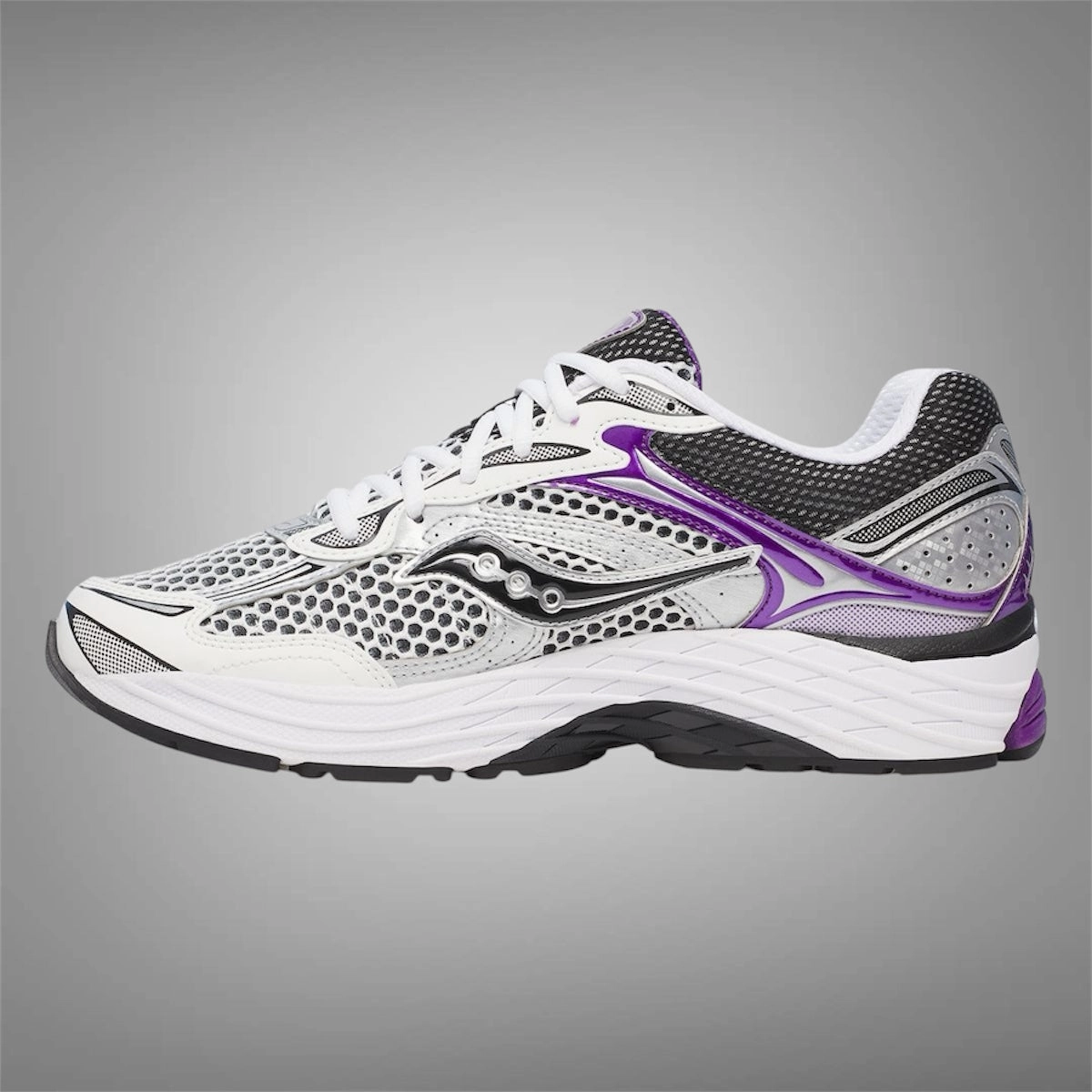 Shoes Saucony Saucony Mens Progrid OMNI 9 S70739-10 Silver Purple