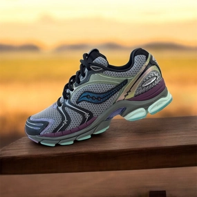 Shoes Saucony Saucony Mens Progrid Triumph 4 S70838-3 Navy Olographic