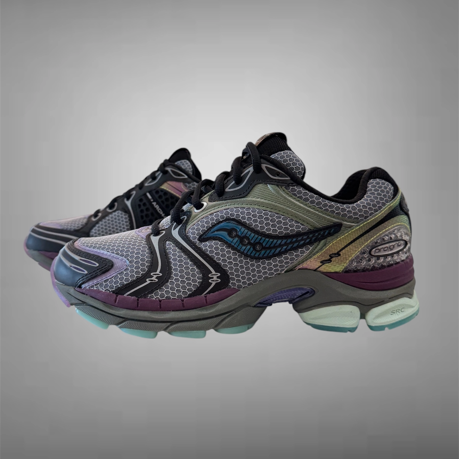 Shoes Saucony Saucony Mens Progrid Triumph 4 S70838-3 Navy Olographic