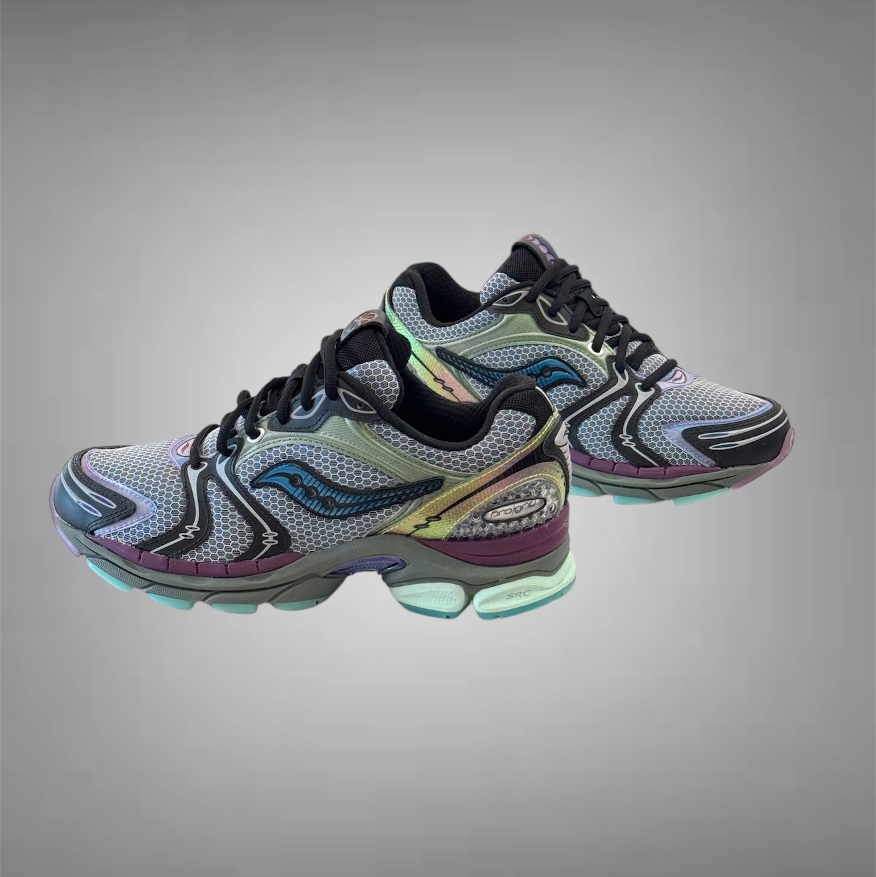 Shoes Saucony Saucony Mens Progrid Triumph 4 S70838-3 Navy Olographic