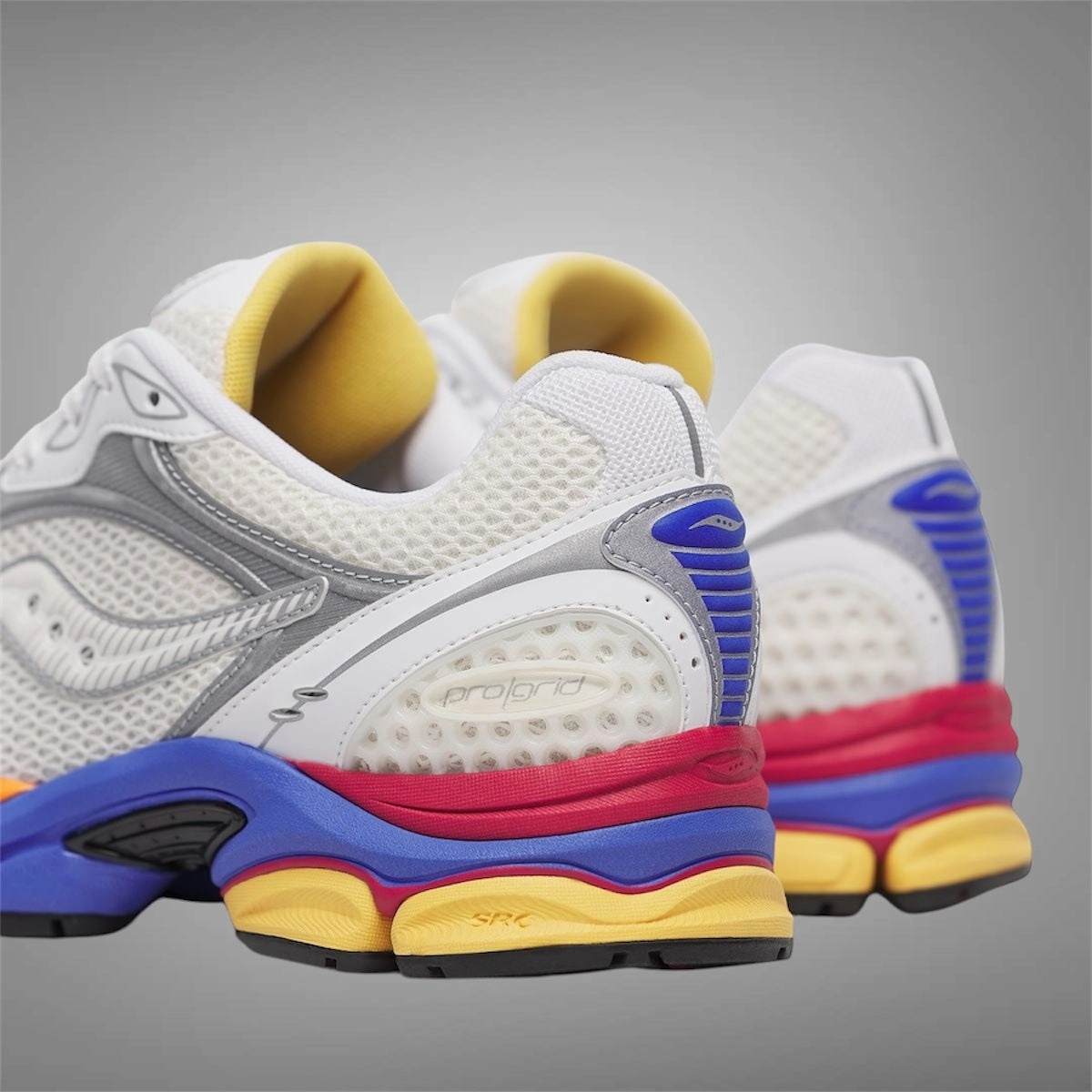 Shoes Saucony Saucony Mens Progrid Triumph 4 S70905-2 White Multi