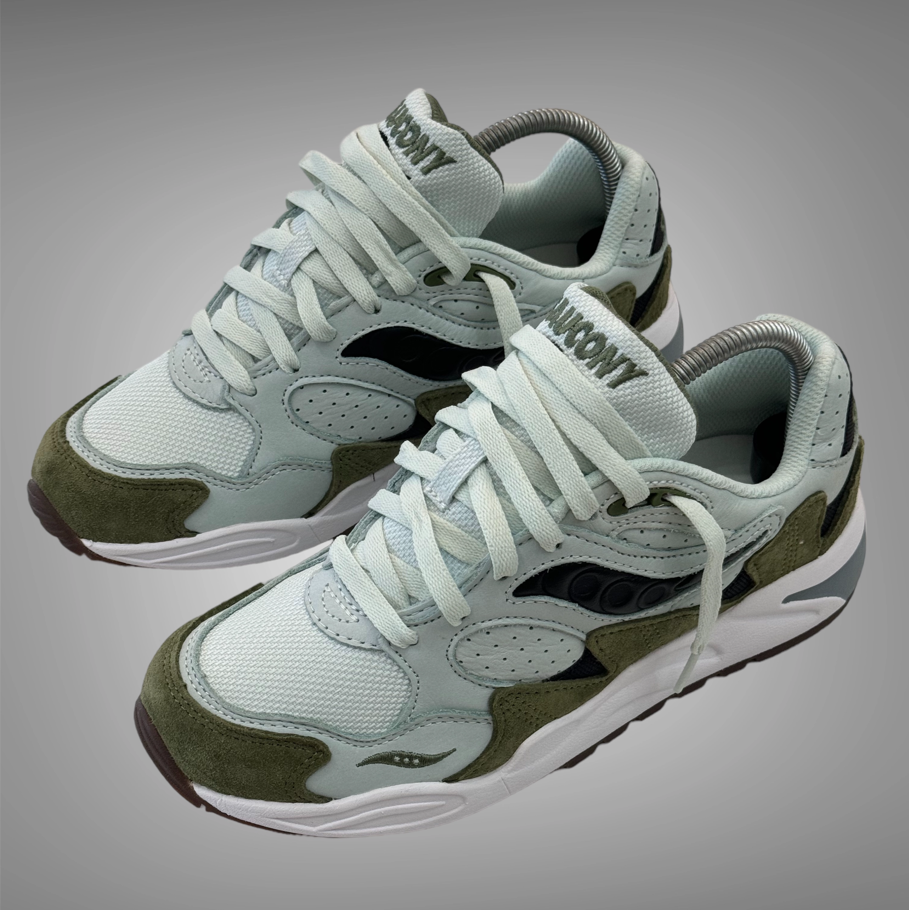Shoes Saucony Saucony Mens S70773-1 Grid Shadow 2 Green