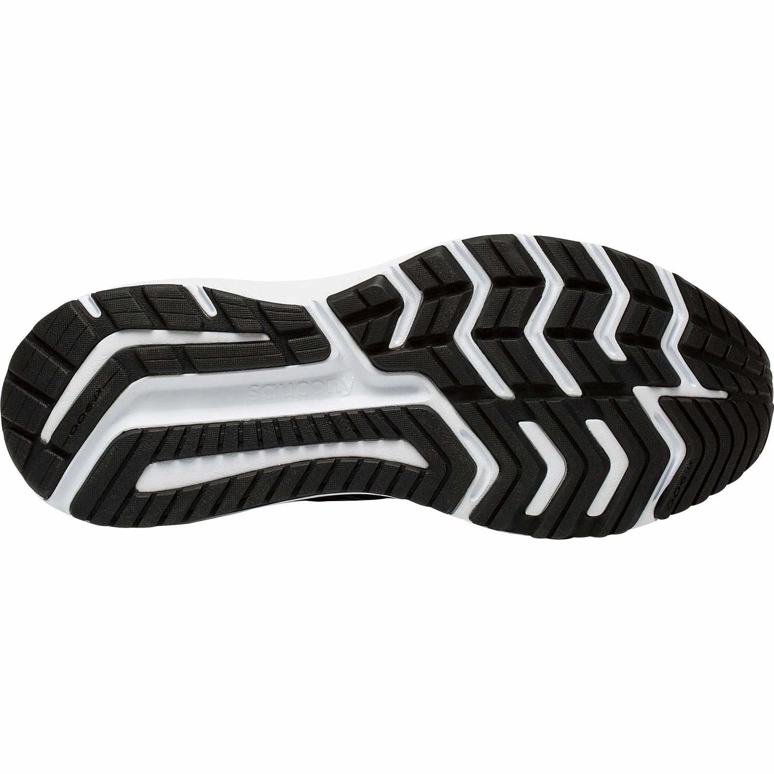 Shoes Saucony Saucony Omni 20 WIDE FIT Mens Running Shoes - Black