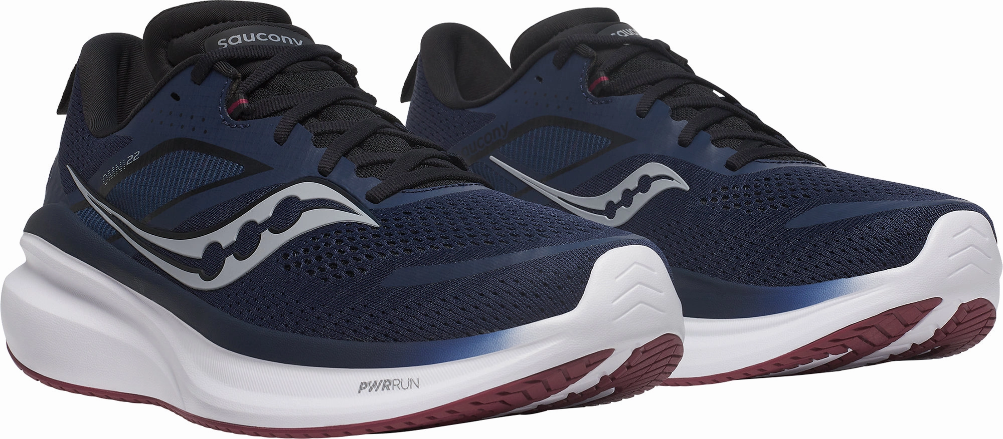 Shoes Saucony Saucony Omni 22 Mens Running Shoes - Navy