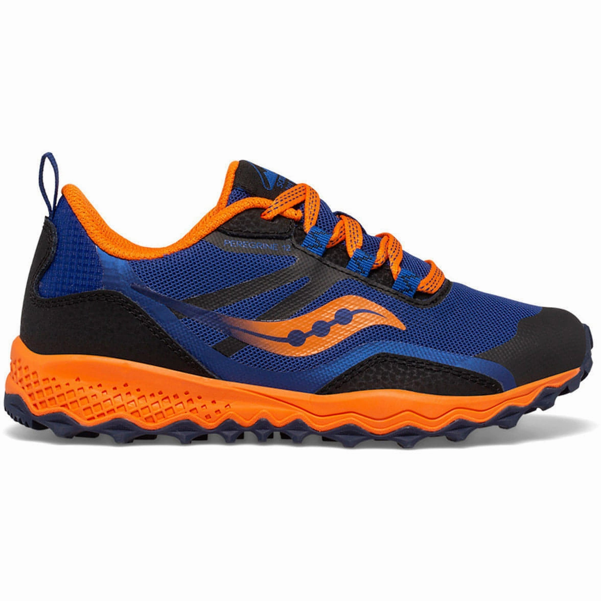 Shoes Saucony Saucony Peregrine 12 Shield Junior Trail Running Shoes - Navy