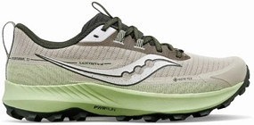 Shoes Saucony Saucony Peregrine 13 GORE-TEX Mens Trail Running Shoes - Brown