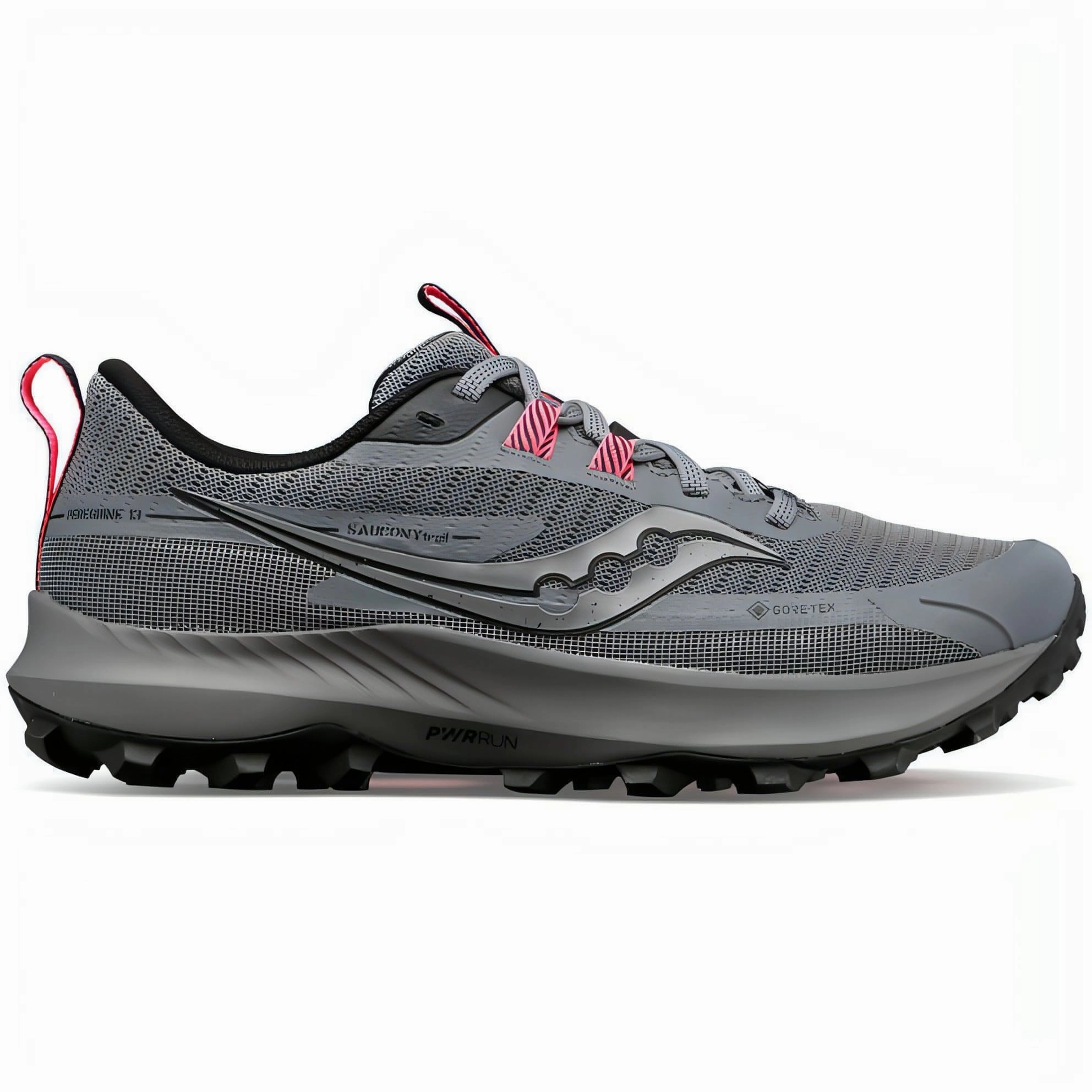 Shoes Saucony Saucony Peregrine 13 GORE-TEX Womens Trail Running Shoes - Grey