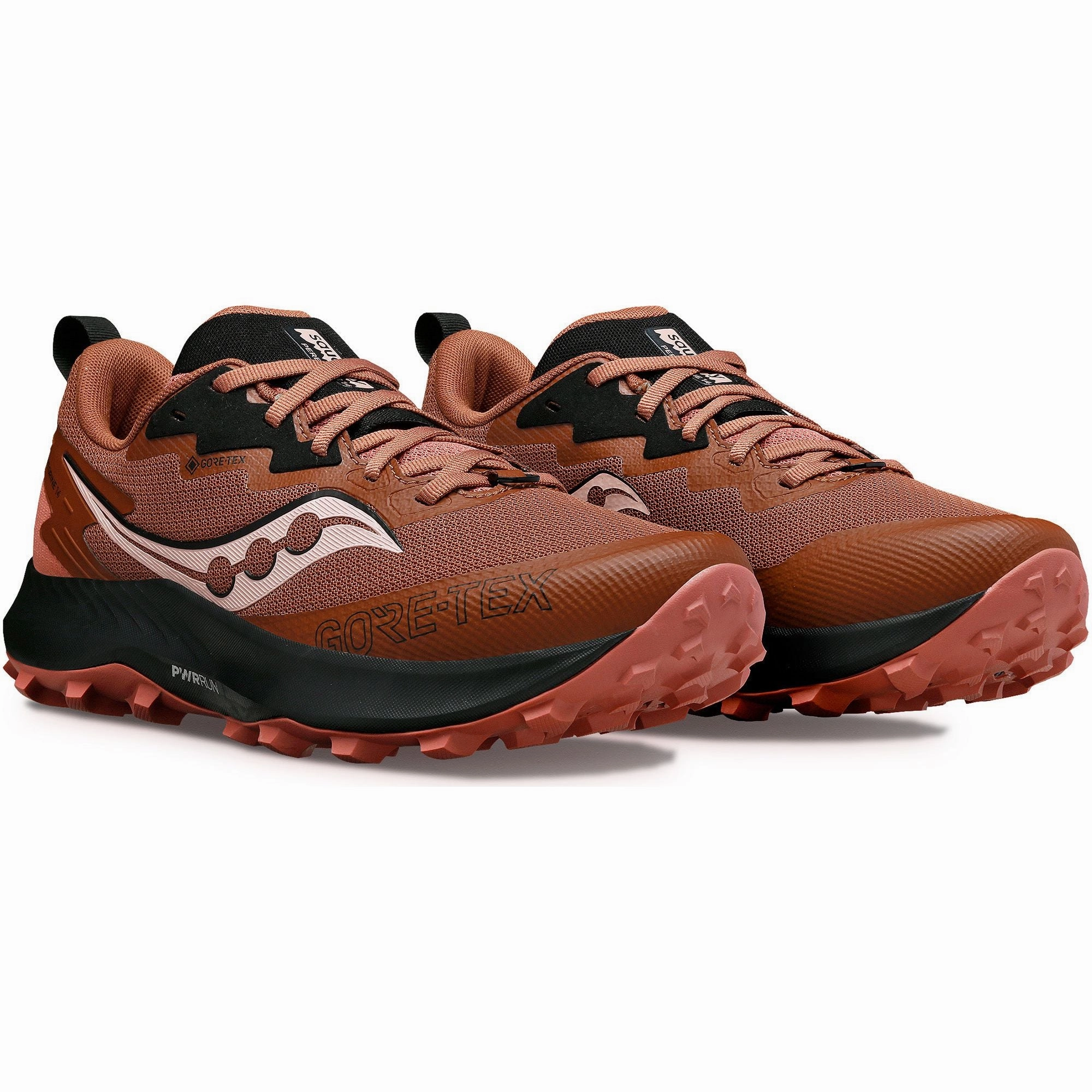 Shoes Saucony Saucony Peregrine 14 GORE-TEX Womens Trail Running Shoes - Red