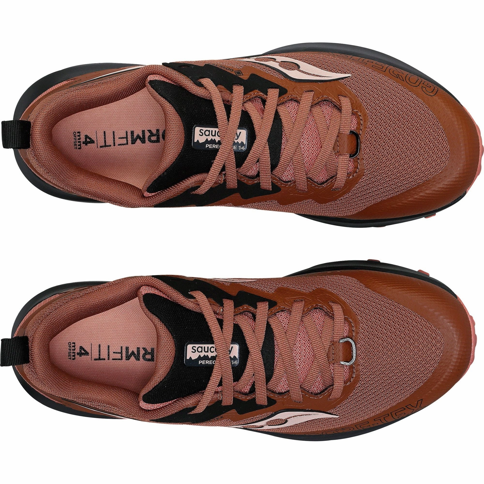 Shoes Saucony Saucony Peregrine 14 GORE-TEX Womens Trail Running Shoes - Red