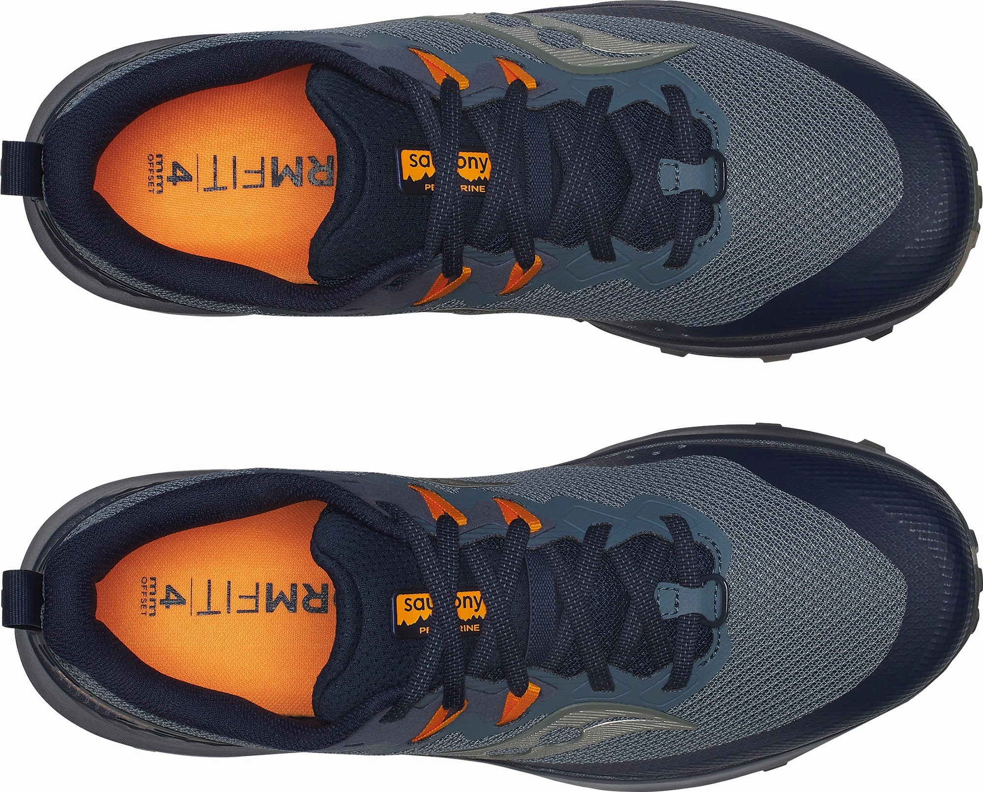 Shoes Saucony Saucony Peregrine 14 Mens Trail Running Shoes - Blue