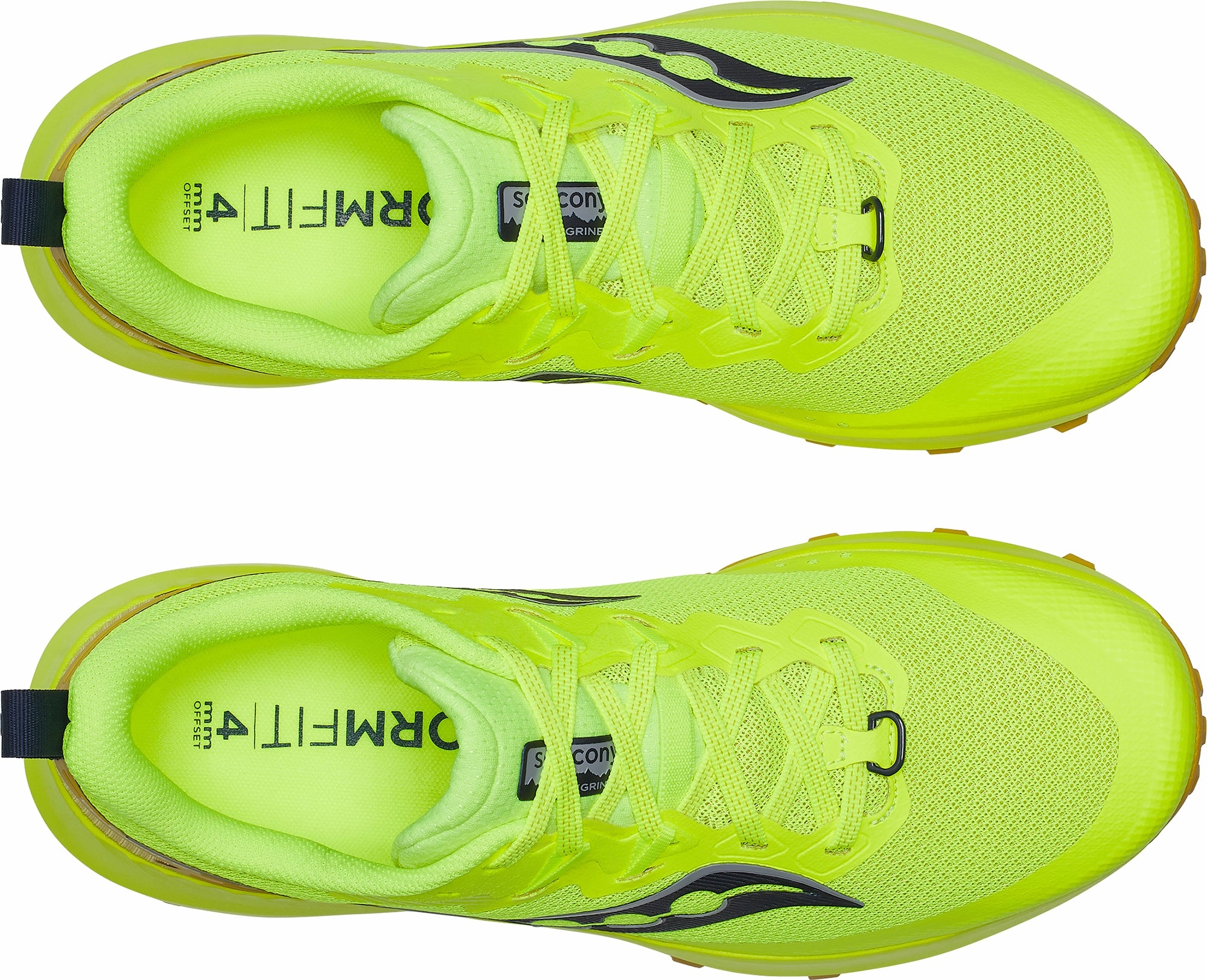 Shoes Saucony Saucony Peregrine 14 Mens Trail Running Shoes - Yellow