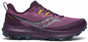 Shoes Saucony Saucony Peregrine 14 Womens Trail Running Shoes - Purple