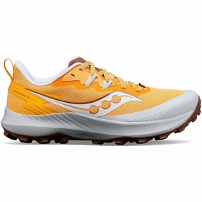 Shoes Saucony Saucony Peregrine 14 Womens Trail Running Shoes - Yellow