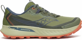 Shoes Saucony Saucony Peregrine 15 GORE-TEX Womens Trail Running Shoes - Green