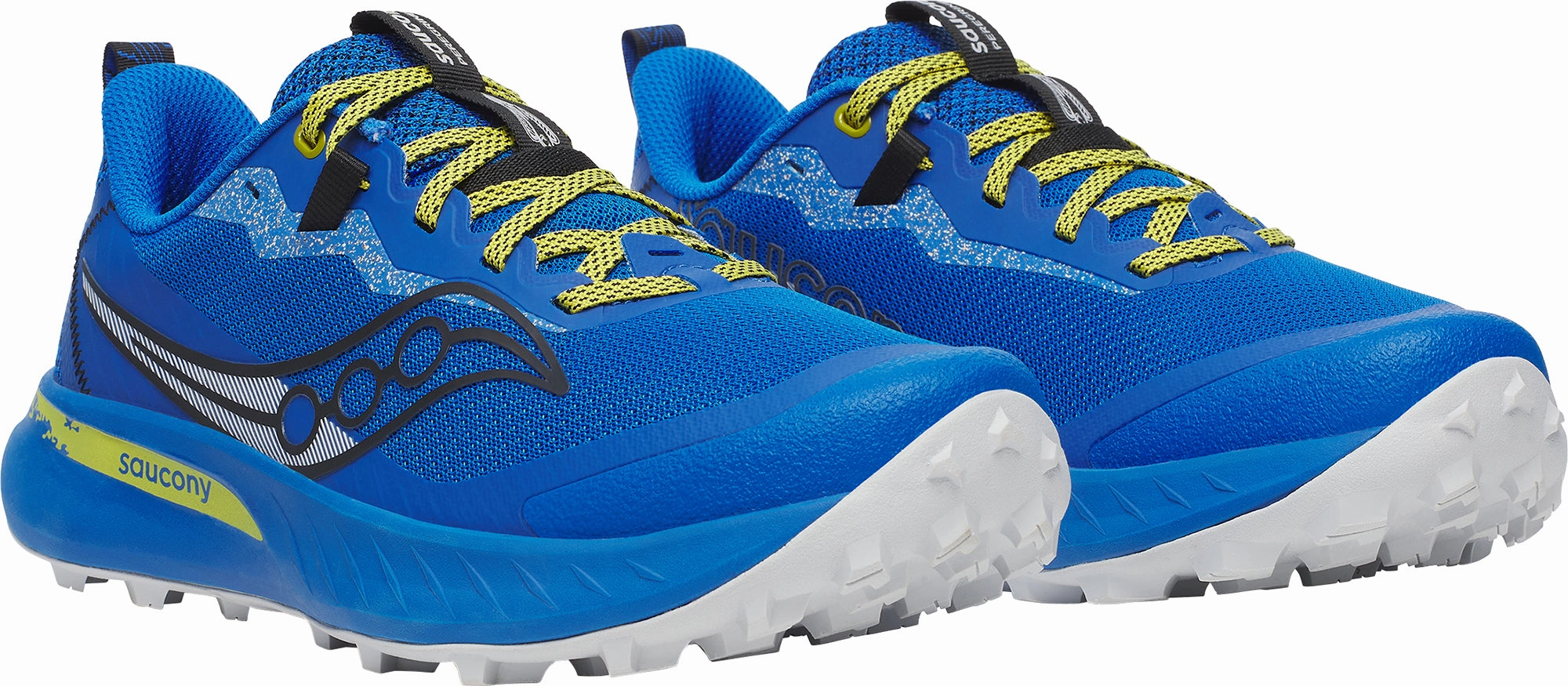 Shoes Saucony Saucony Peregrine 15 Mens Trail Running Shoes - Blue