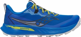Shoes Saucony Saucony Peregrine 15 Mens Trail Running Shoes - Blue