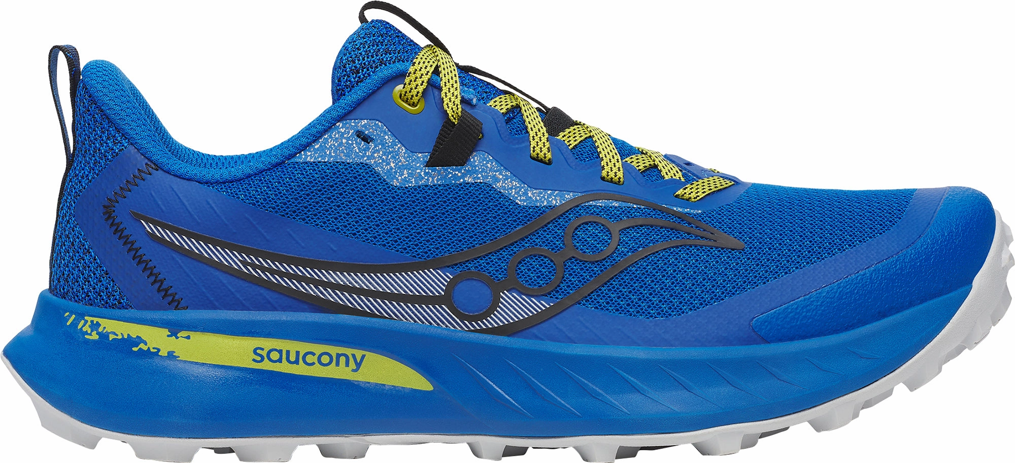 Shoes Saucony Saucony Peregrine 15 Mens Trail Running Shoes - Blue