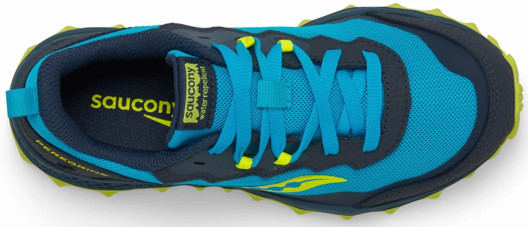 Shoes Saucony Saucony Peregrine KDZ Junior Trail Running Shoes - Blue