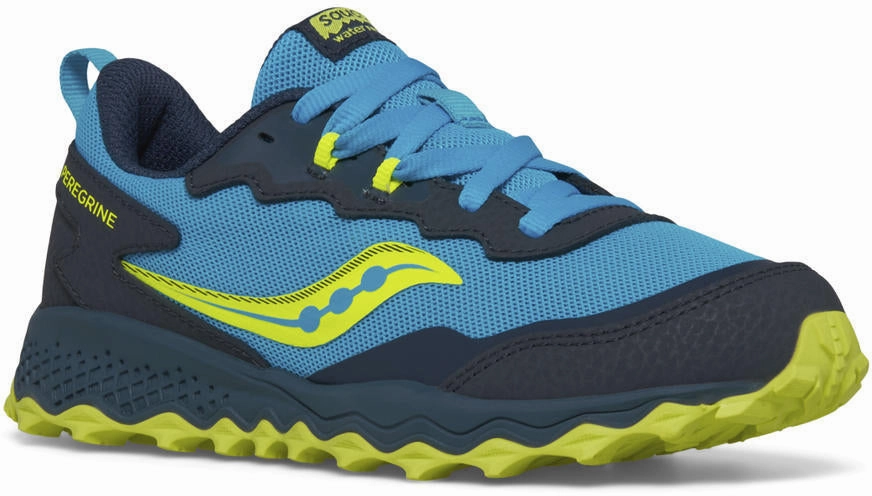 Shoes Saucony Saucony Peregrine KDZ Junior Trail Running Shoes - Blue