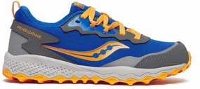 Shoes Saucony Saucony Peregrine KDZ Shield Junior Trail Running Shoes - Blue