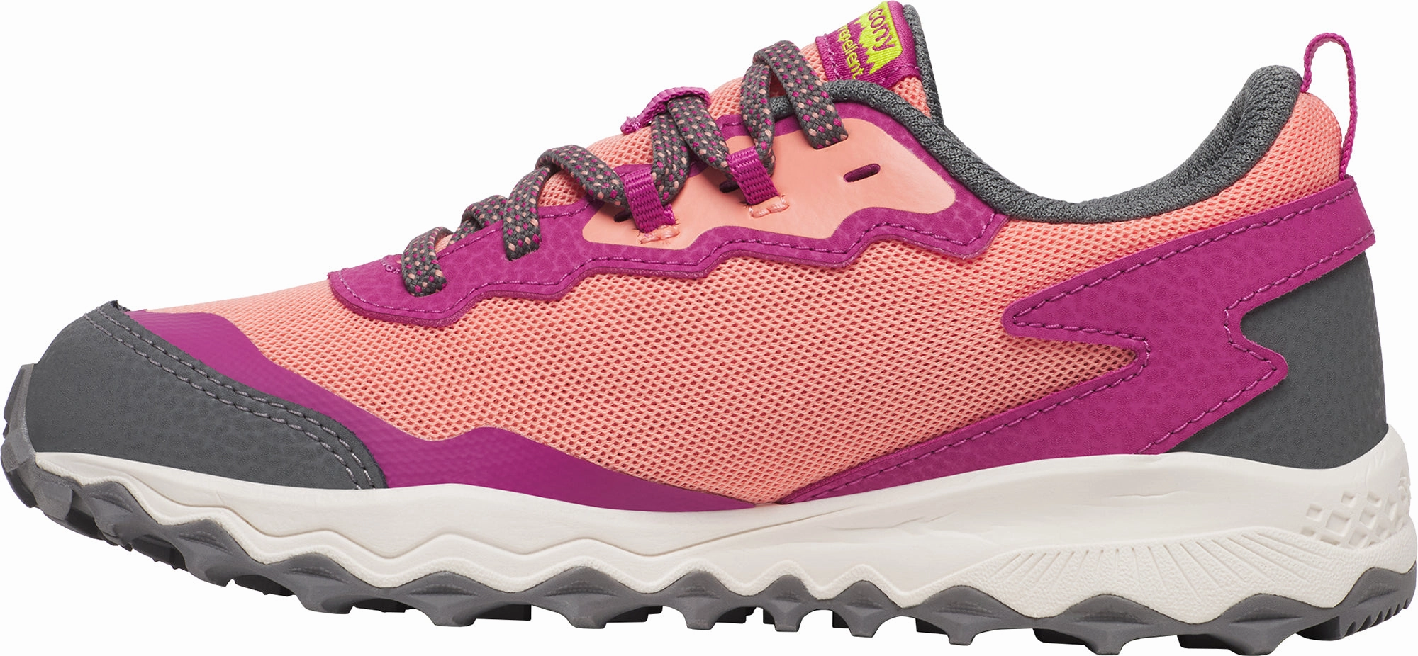Shoes Saucony Saucony Peregrine KDZ Shield Junior Trail Running Shoes - Pink