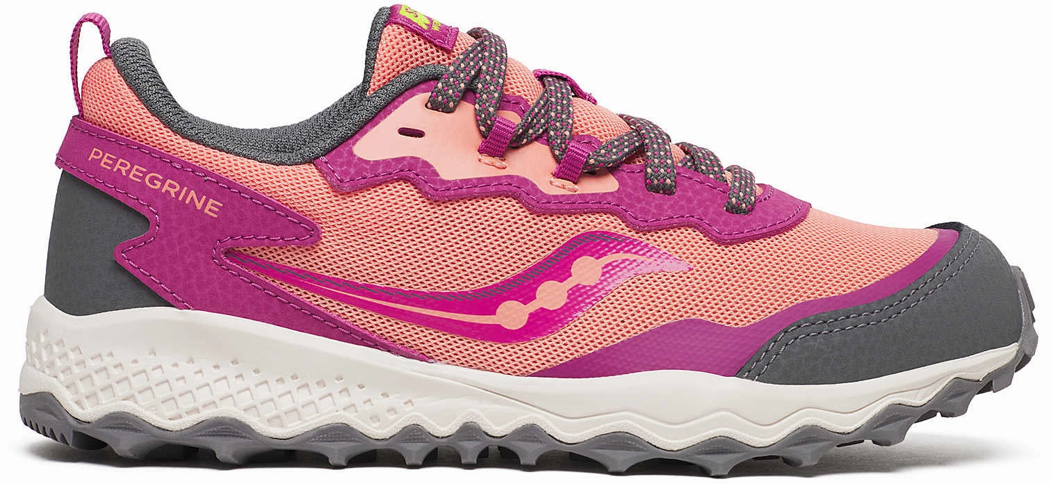 Shoes Saucony Saucony Peregrine KDZ Shield Junior Trail Running Shoes - Pink