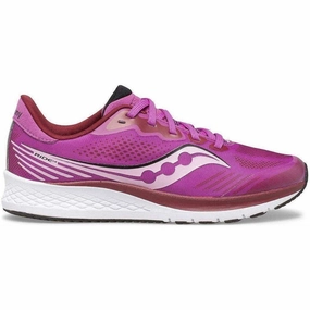 Shoes Saucony Saucony Ride 14 Junior Running Shoes - Pink