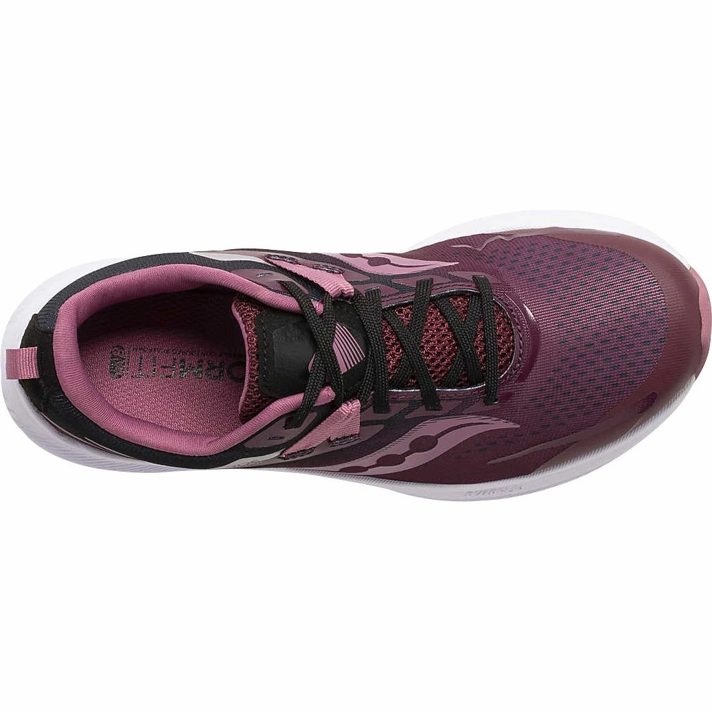 Shoes Saucony Saucony Ride 15 Junior Running Shoes - Red