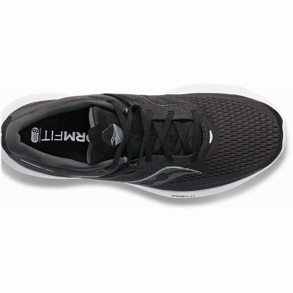 Shoes Saucony Saucony Ride 15 Mens Running Shoes - Black