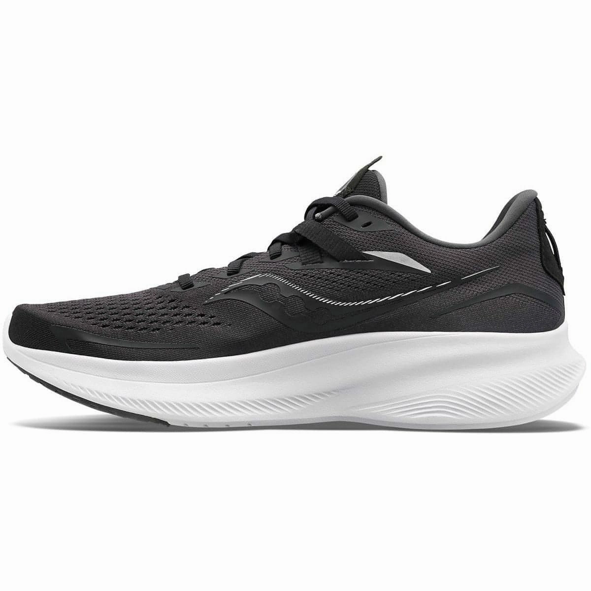 Shoes Saucony Saucony Ride 15 Mens Running Shoes - Black